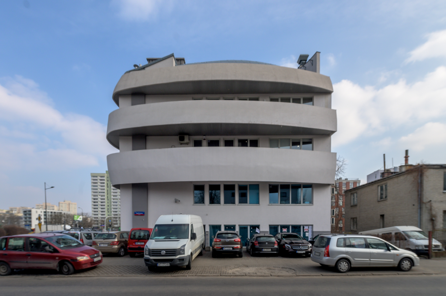 Zdjęcie architektury budynku Budynek biurowy